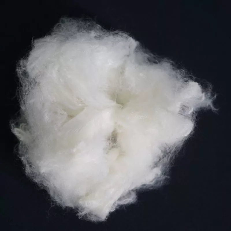 Meta-aramid hvid spundet hæftefiber
